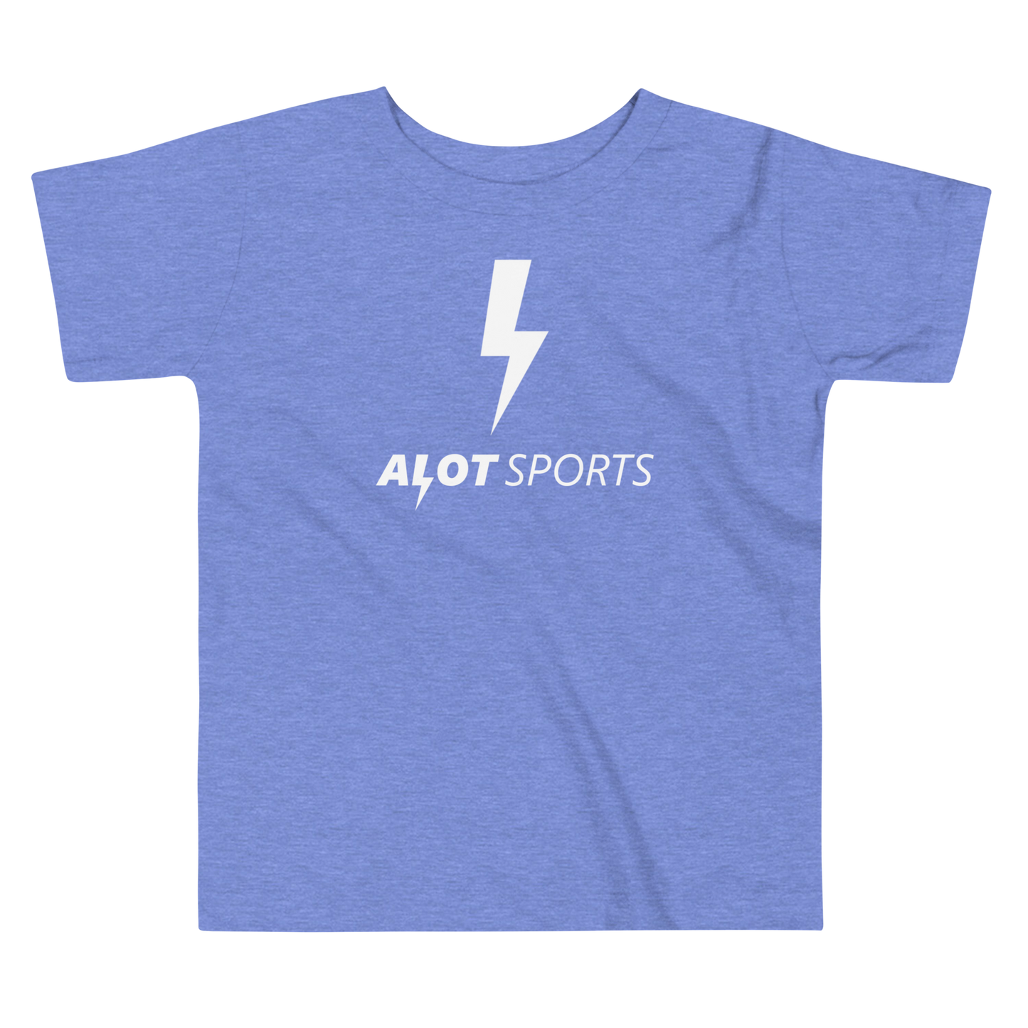 Toddler Bolt Logo + Brand Statement T-Shirt (White Print)