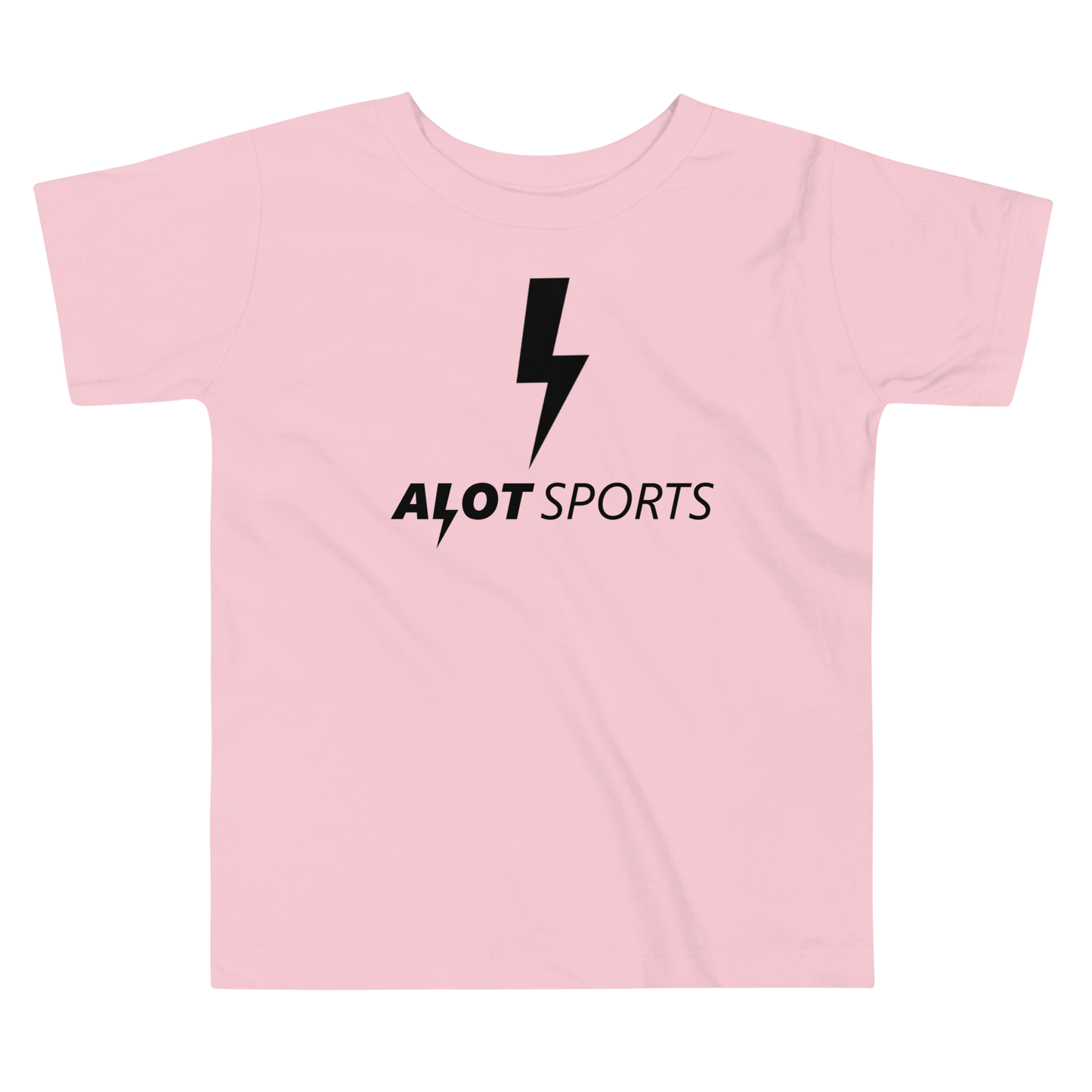 Toddler Bolt Logo + Brand Statement T-Shirt (Black Print)