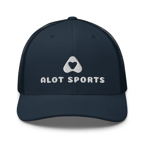 Alot Sports® + Logo Trucker Hat