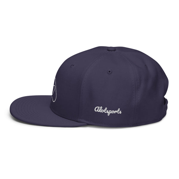 Alot Sports® Logo Outline Snapback Hat
