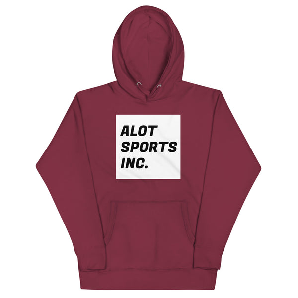 Alot Sports® Inc. Brand Unisex Hoodie